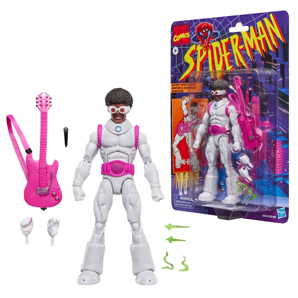 Spider-Man Marvel Legends Retro Action Figure Hypno Hustler Hasbro