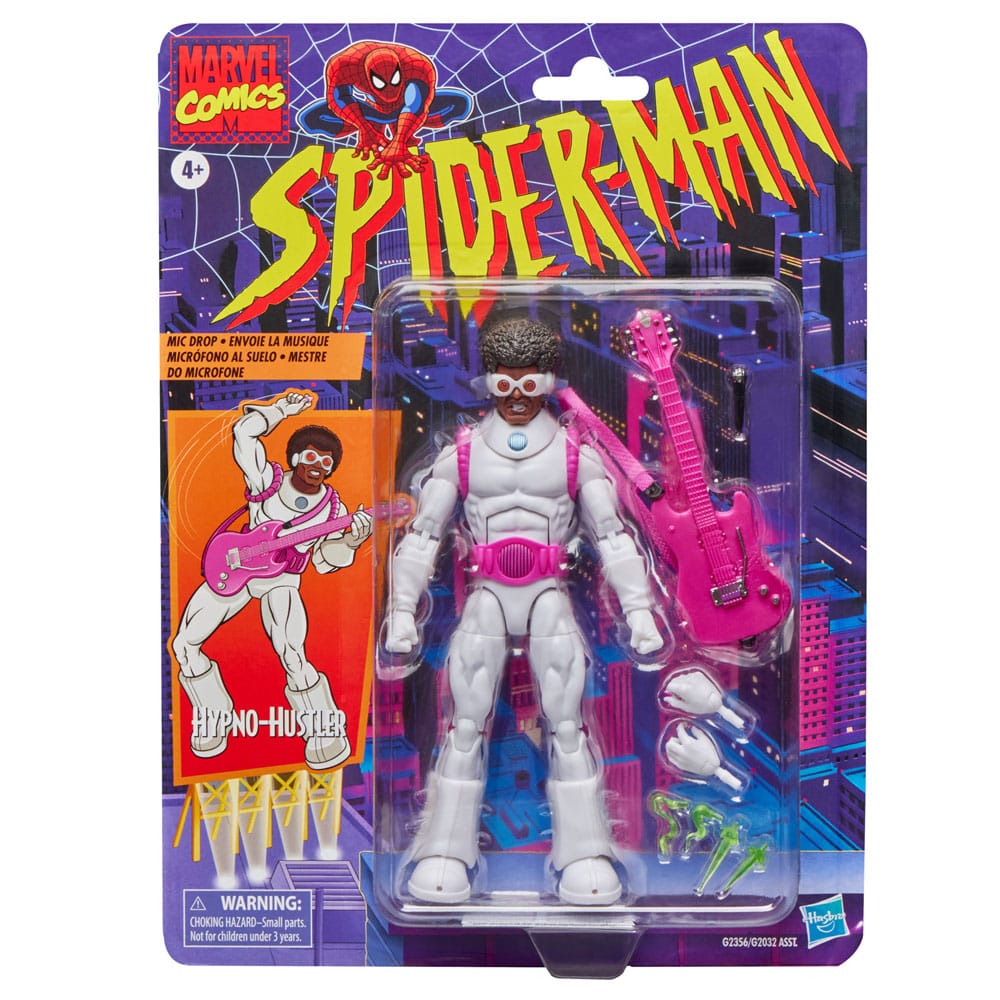 Spider-Man Marvel Legends Retro Action Figure Hypno Hustler Hasbro