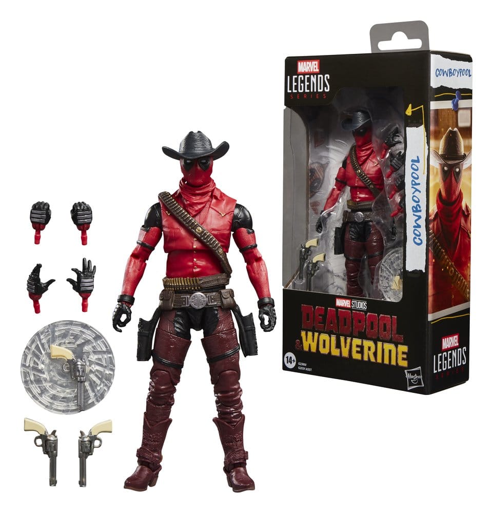 Deadpool & Wolverine Marvel Legends Action Figure Cowboypool Hasbro