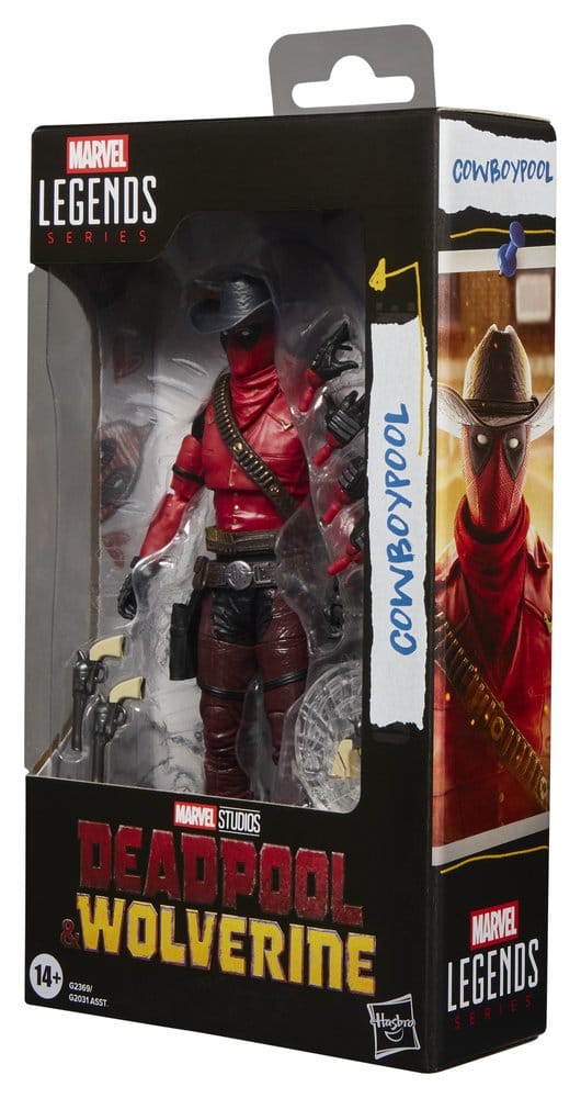 Deadpool & Wolverine Marvel Legends Action Figure Cowboypool Hasbro