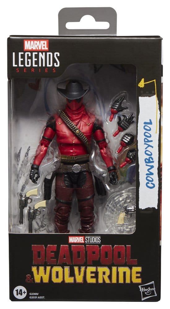 Deadpool & Wolverine Marvel Legends Action Figure Cowboypool Hasbro
