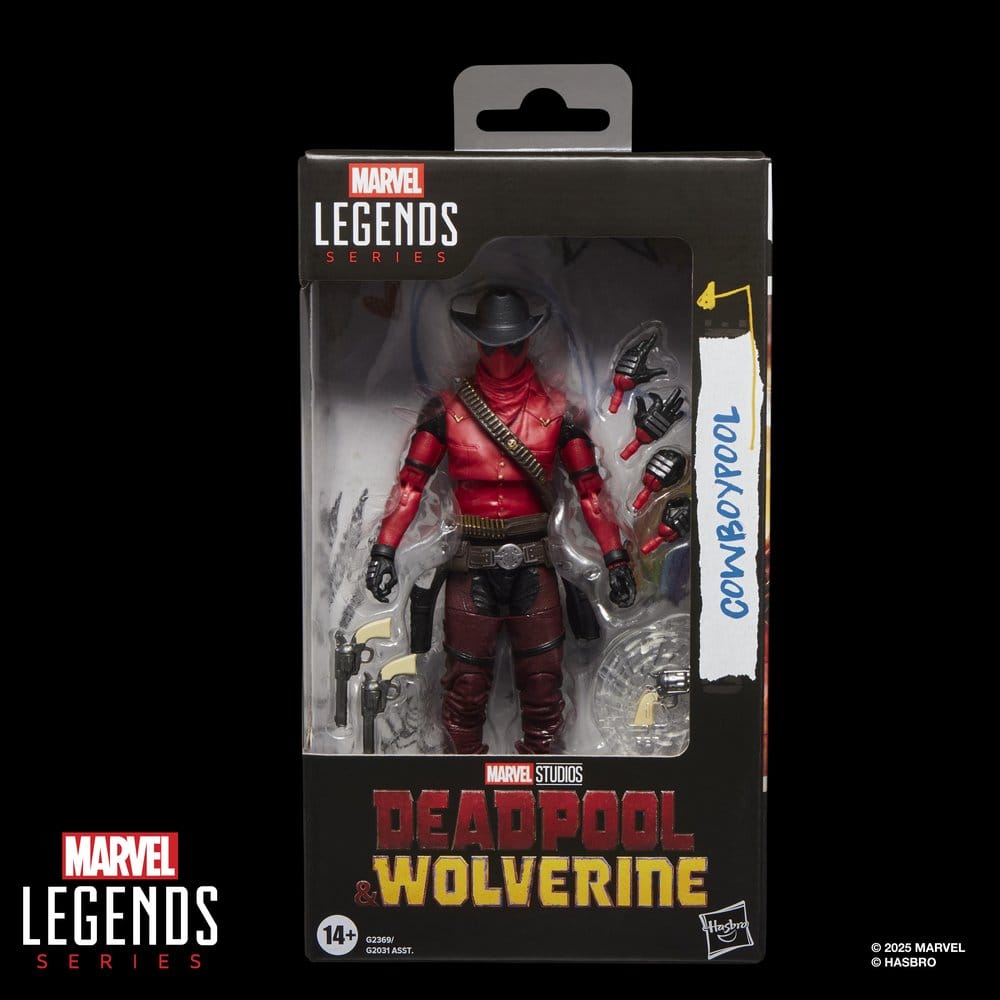 Deadpool & Wolverine Marvel Legends Action Figure Cowboypool Hasbro