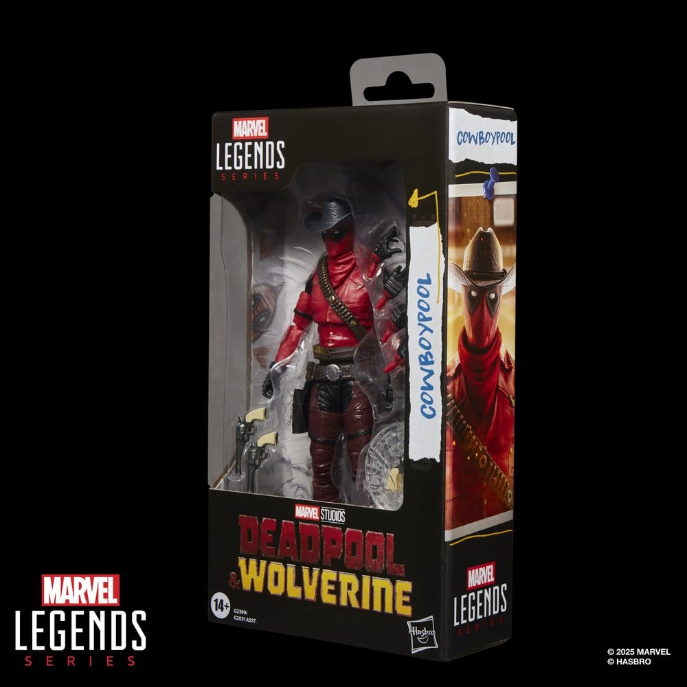Deadpool & Wolverine Marvel Legends Action Figure Cowboypool Hasbro