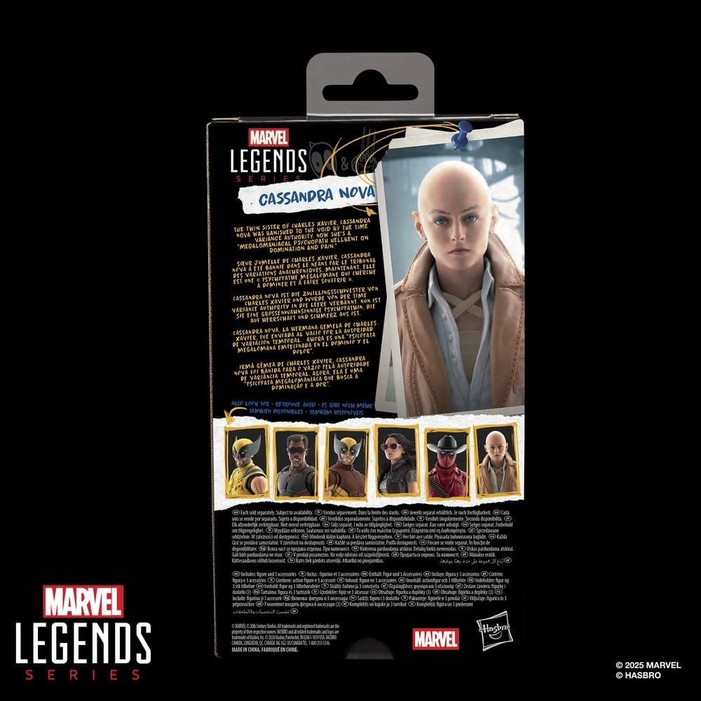 Deadpool & Wolverine Marvel Legends Action Figure Cassandra Nova Hasbro