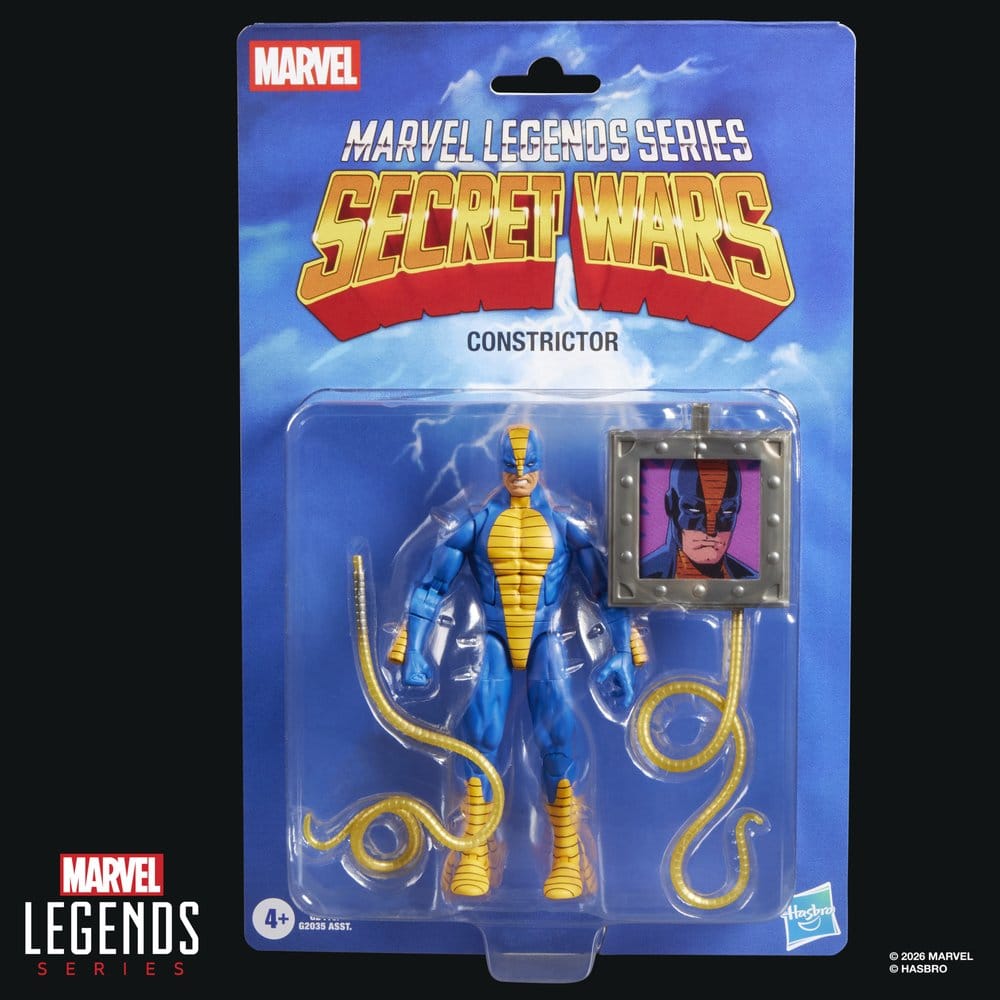 Secret Wars Marvel Legends Action Figure Constrictor Hasbro