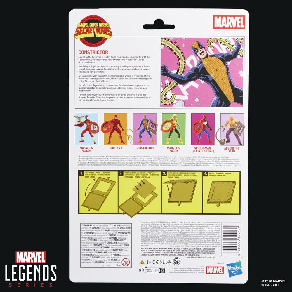 Secret Wars Marvel Legends Action Figure Constrictor Hasbro