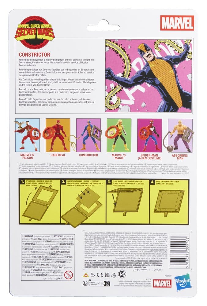 Secret Wars Marvel Legends Action Figure Constrictor Hasbro