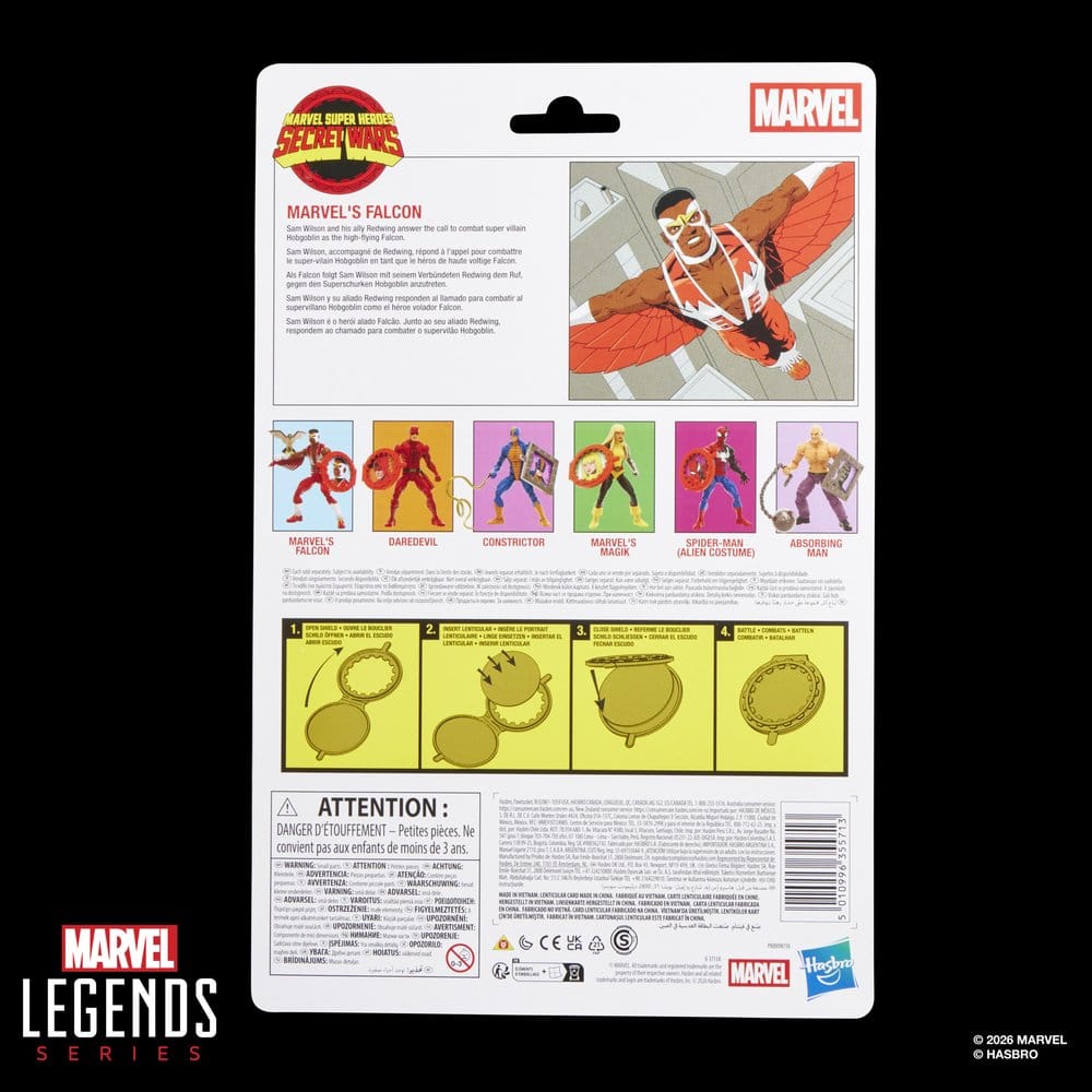 Secret Wars Marvel Legends Action Figure Marvel's Falcon Hasbro