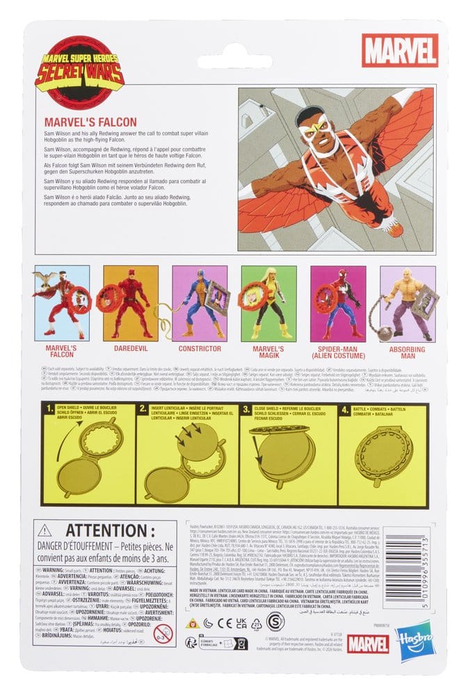 Secret Wars Marvel Legends Action Figure Marvel's Falcon Hasbro
