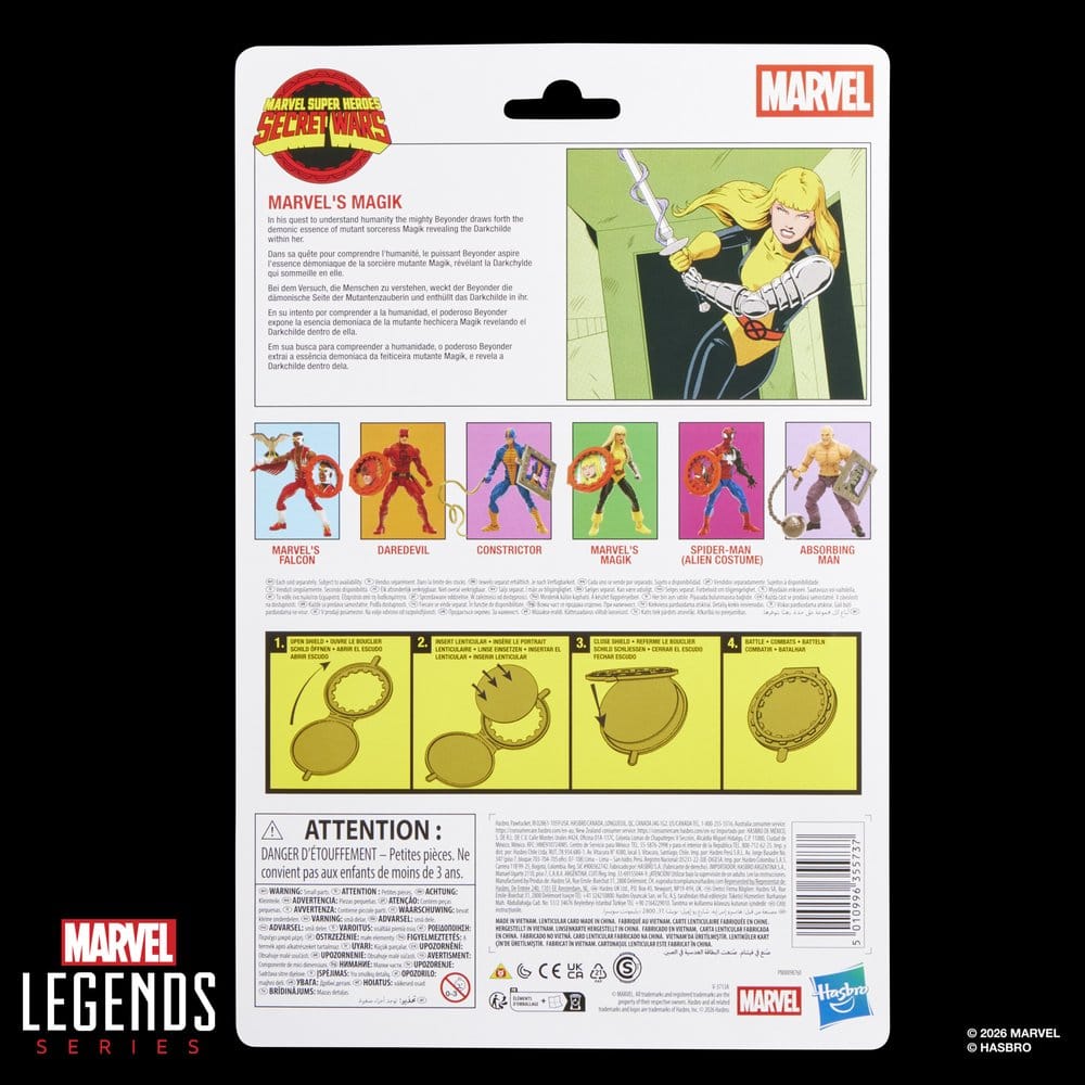 Secret Wars Marvel Legends Action Figure Marvel's Magik Hasbro