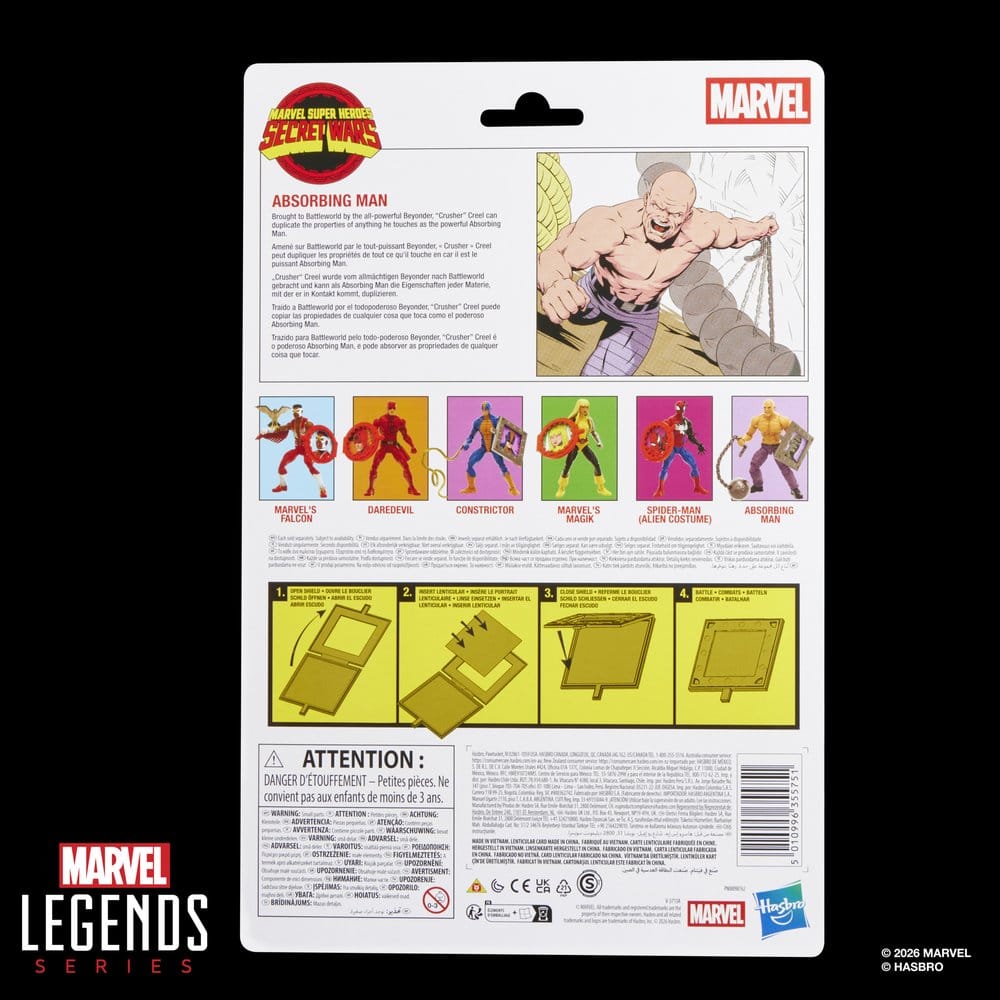 Secret Wars Marvel Legends Action Figure Absorbing Man Hasbro