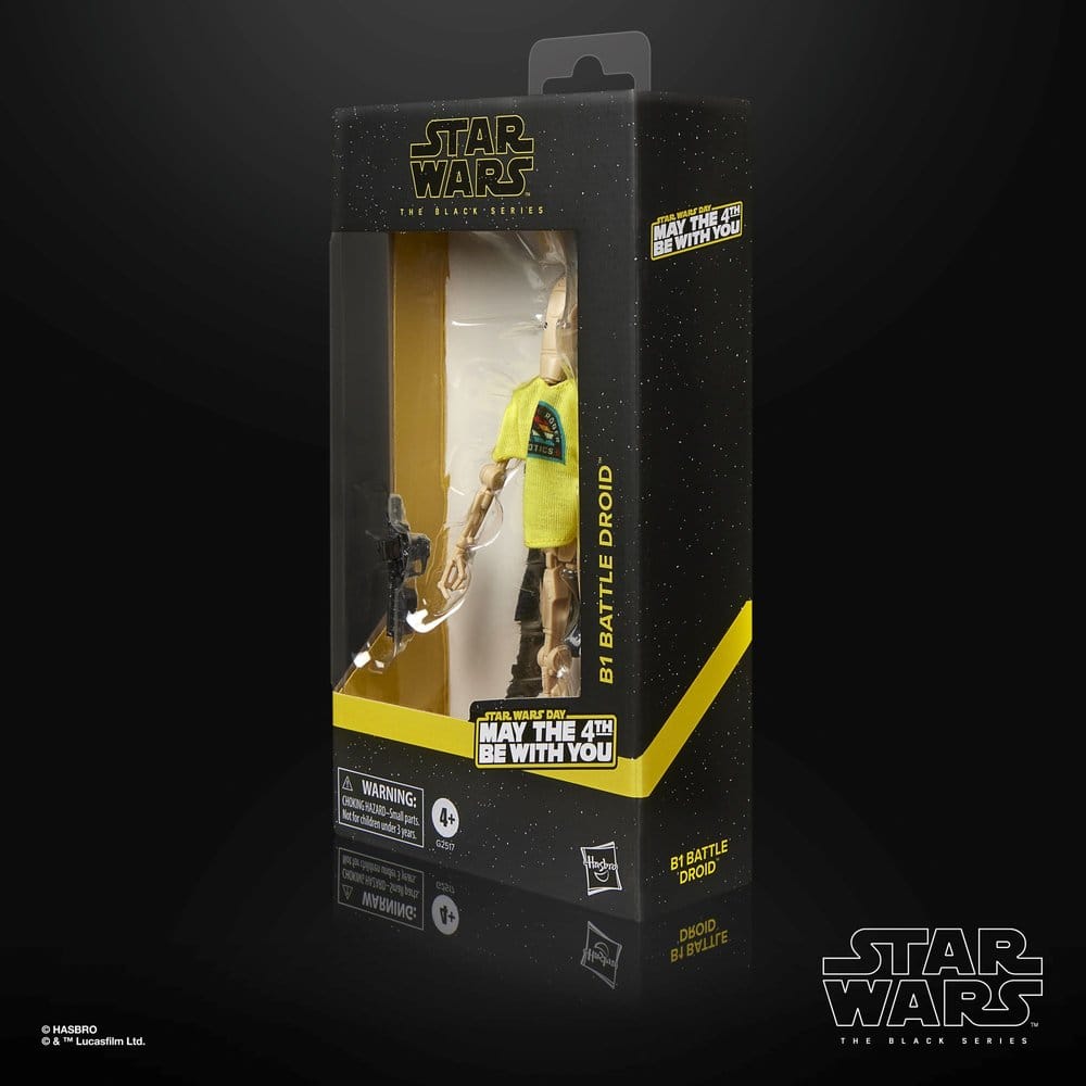 Star Wars Black Series Action Figure B1 Battle Droid May the 4th Be With You Hasbro