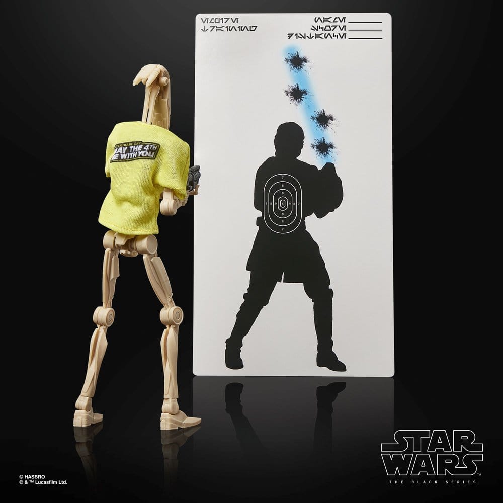 Star Wars Black Series Action Figure B1 Battle Droid May the 4th Be With You Hasbro