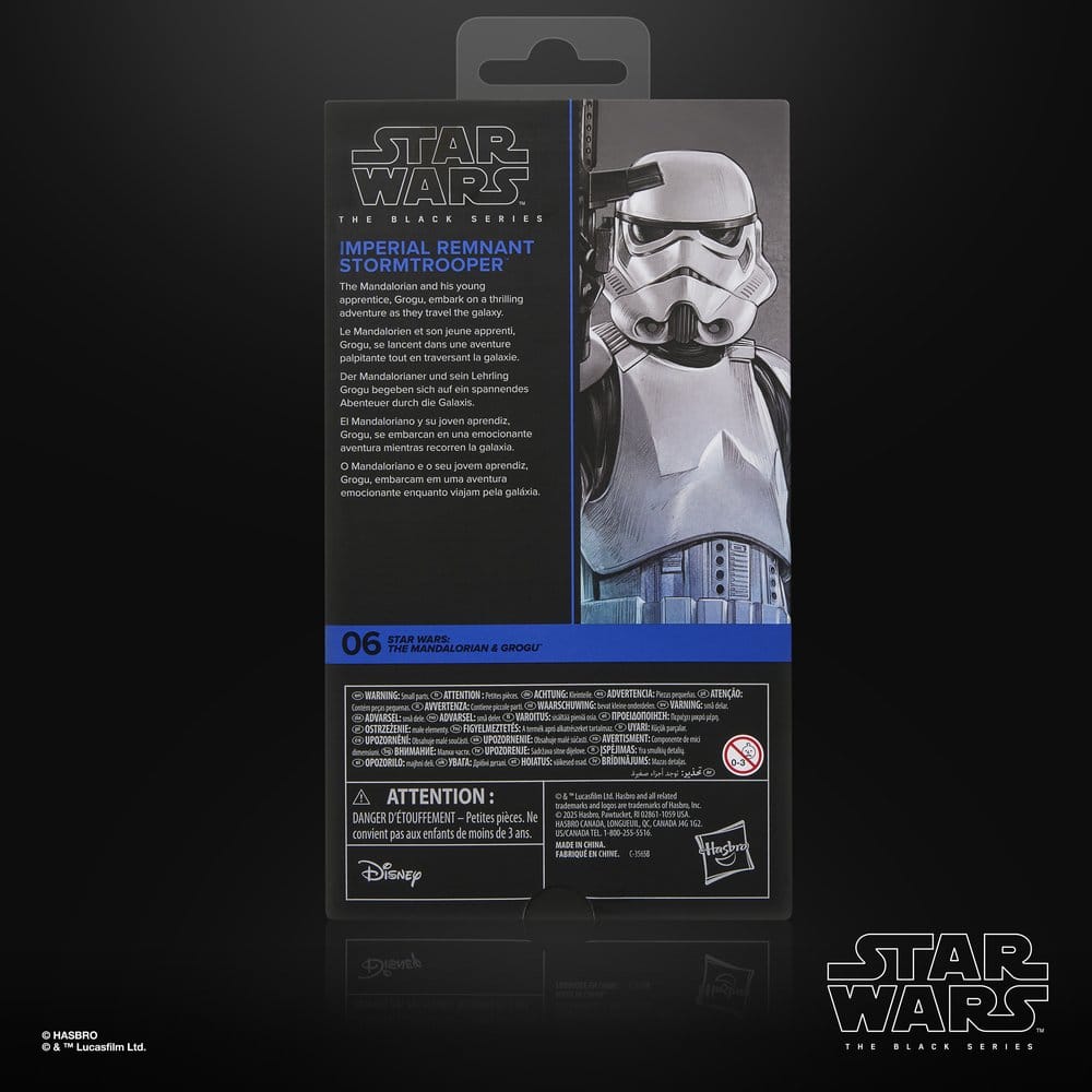 Star Wars The Mandalorian & Grogu Black Series Action Figure Imperial Remnant Stormtrooper Hasbro