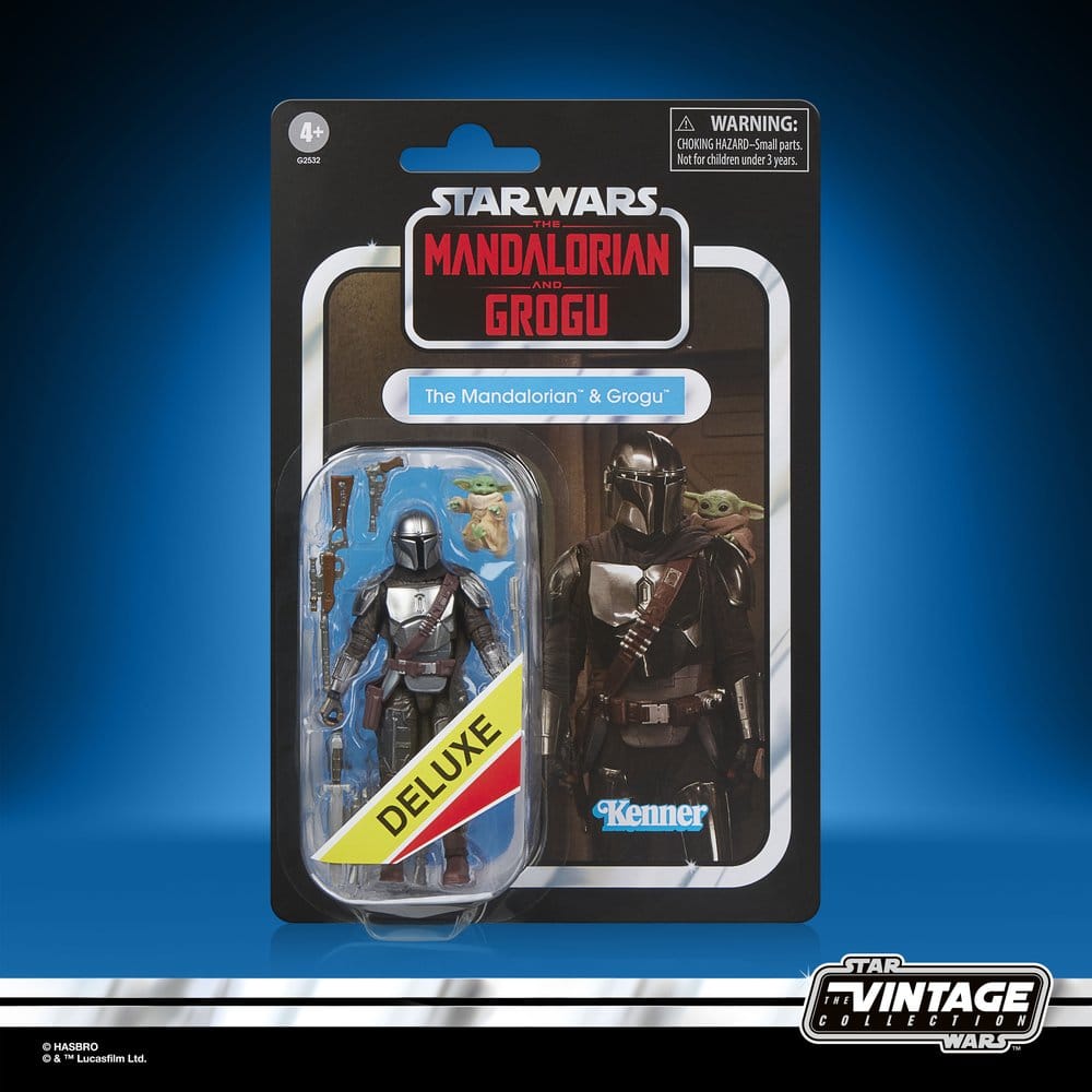 Star Wars The Mandalorian & Grogu Vintage Collection Action Figure The Mandalorian & Grogu Hasbro