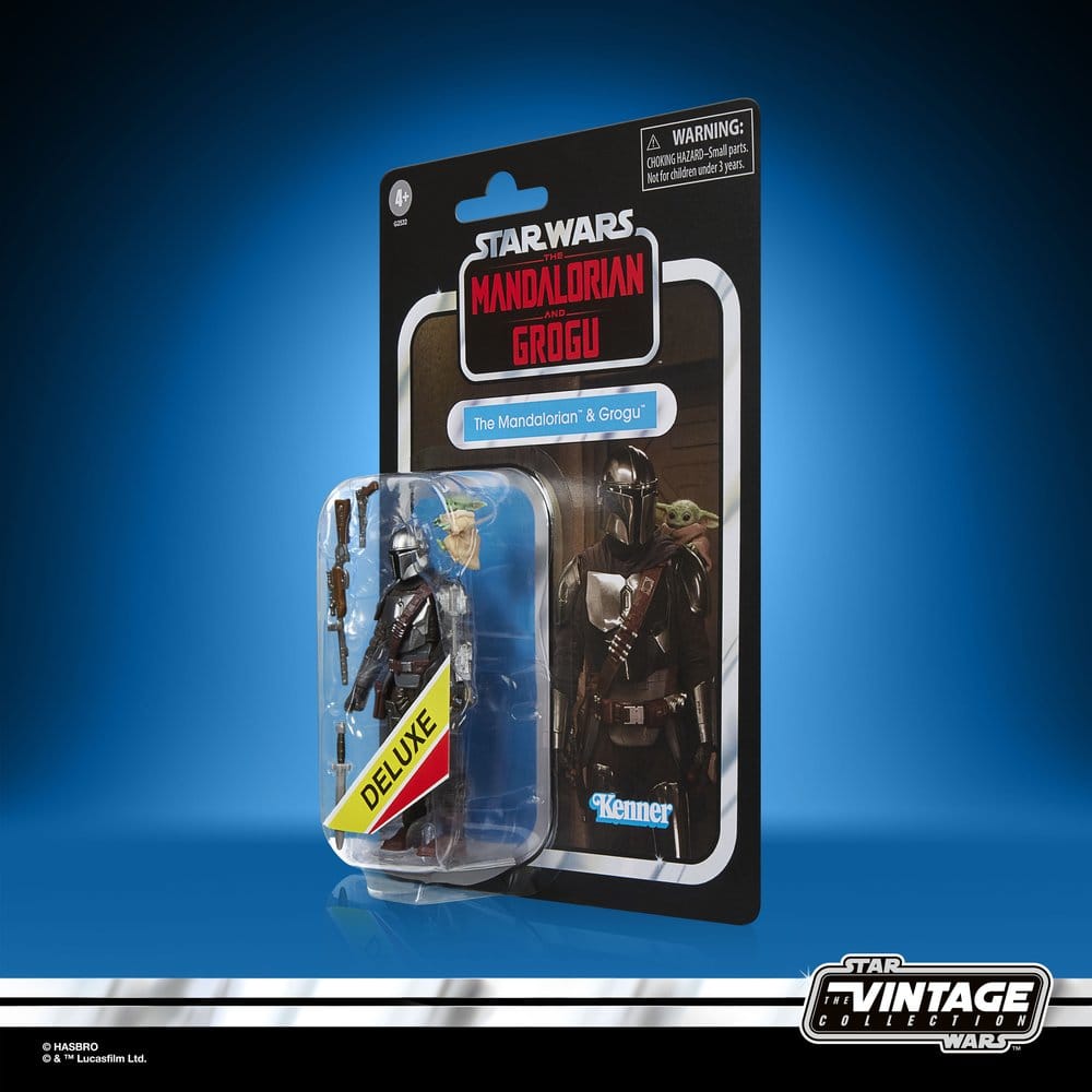 Star Wars The Mandalorian & Grogu Vintage Collection Action Figure The Mandalorian & Grogu Hasbro