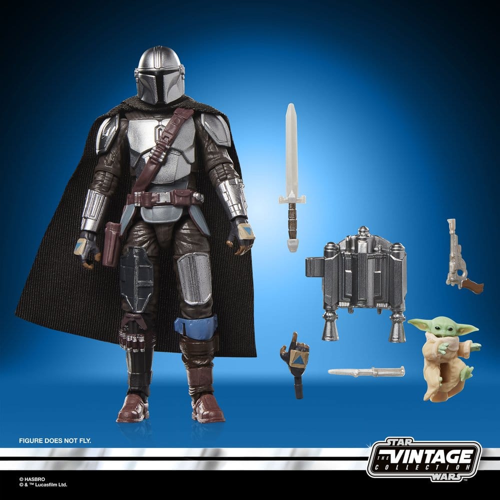 Star Wars The Mandalorian & Grogu Vintage Collection Action Figure The Mandalorian & Grogu Hasbro