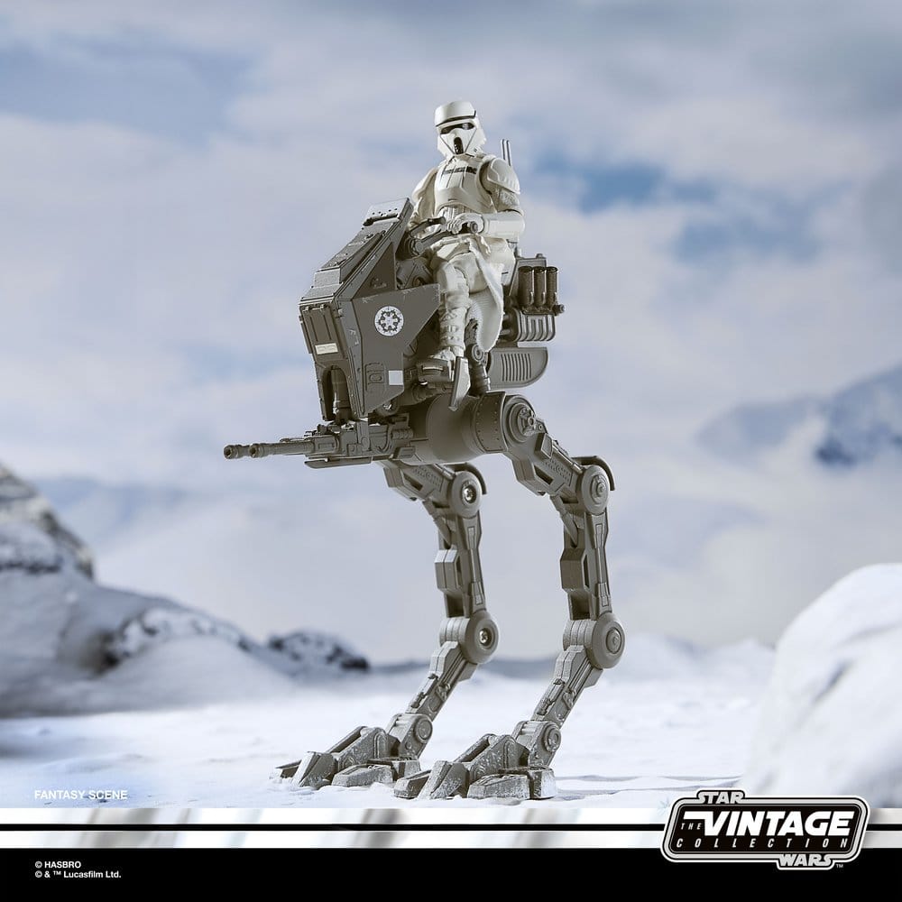 Star Wars The Mandalorian & Grogu Vintage Collection Vehicle Imperial Remnant AT RT Hasbro