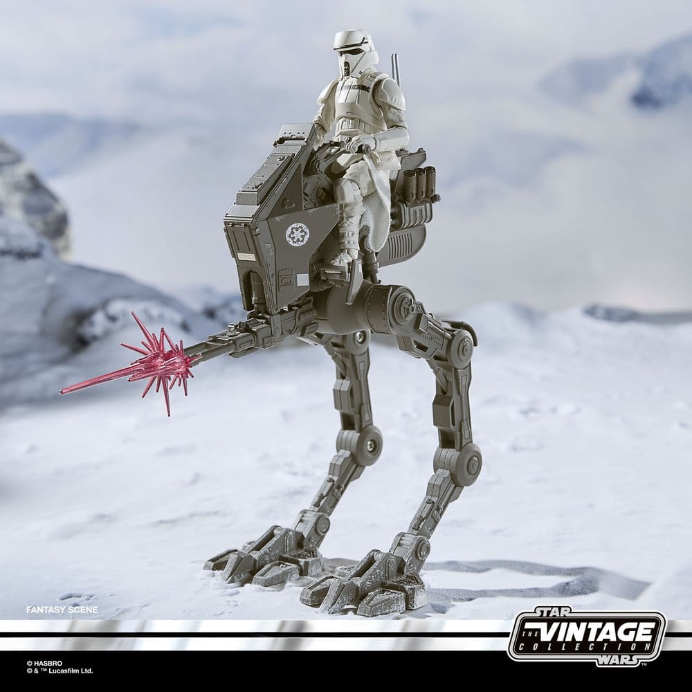 Star Wars The Mandalorian & Grogu Vintage Collection Vehicle Imperial Remnant AT RT Hasbro