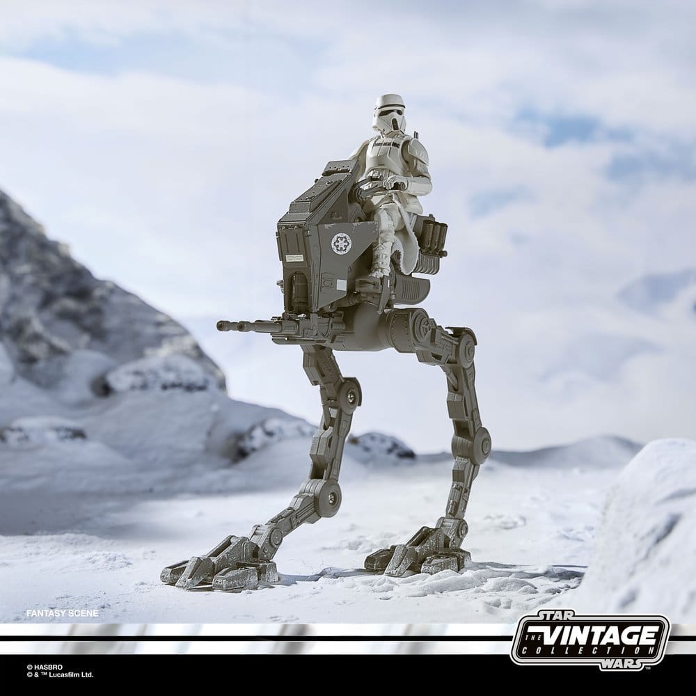 Star Wars The Mandalorian & Grogu Vintage Collection Vehicle Imperial Remnant AT RT Hasbro