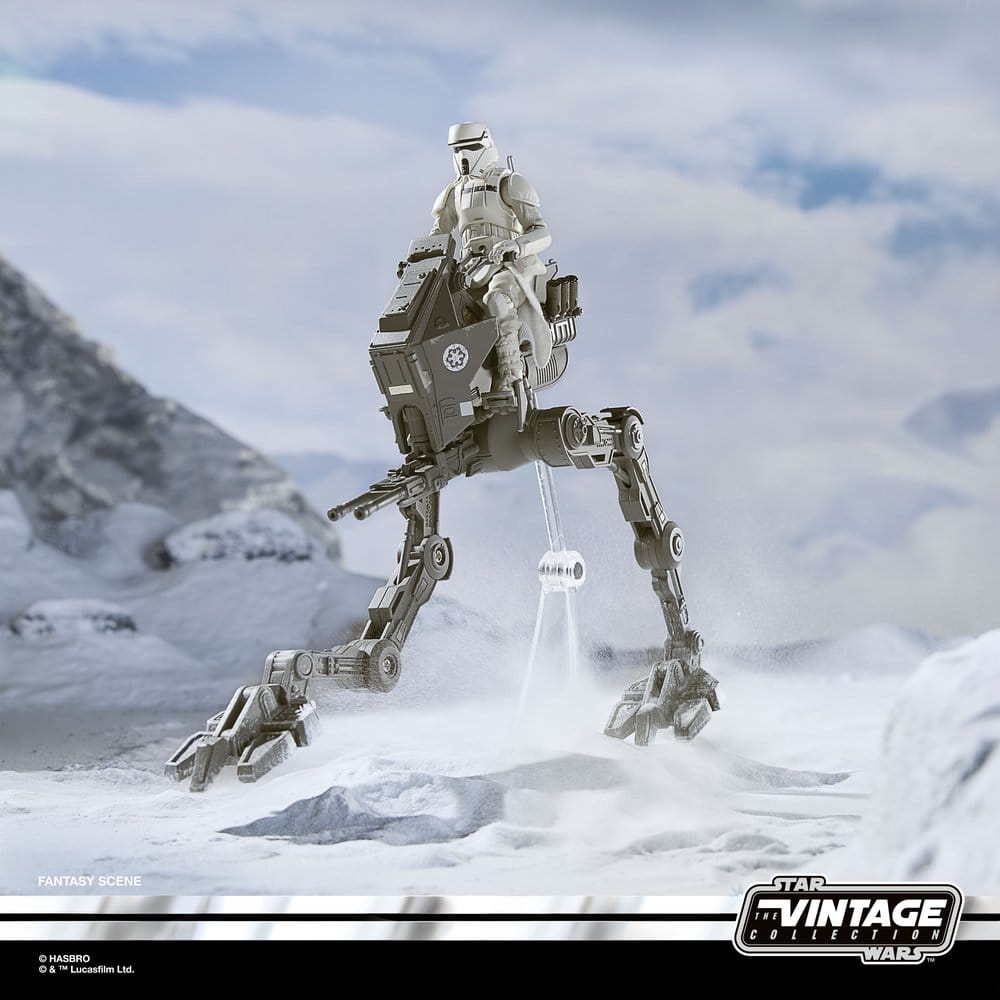 Star Wars The Mandalorian & Grogu Vintage Collection Vehicle Imperial Remnant AT RT Hasbro