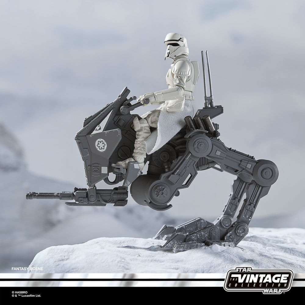 Star Wars The Mandalorian & Grogu Vintage Collection Vehicle Imperial Remnant AT RT Hasbro