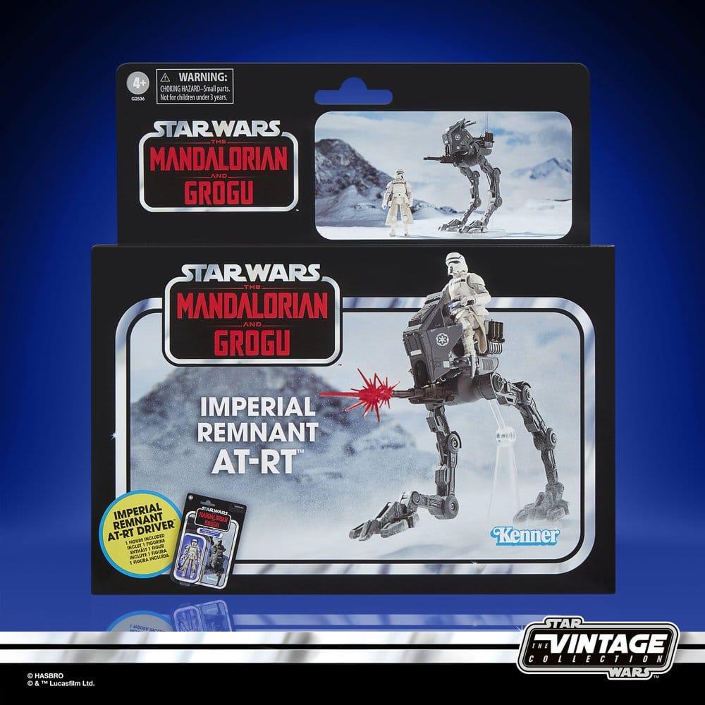 Star Wars The Mandalorian & Grogu Vintage Collection Vehicle Imperial Remnant AT RT Hasbro