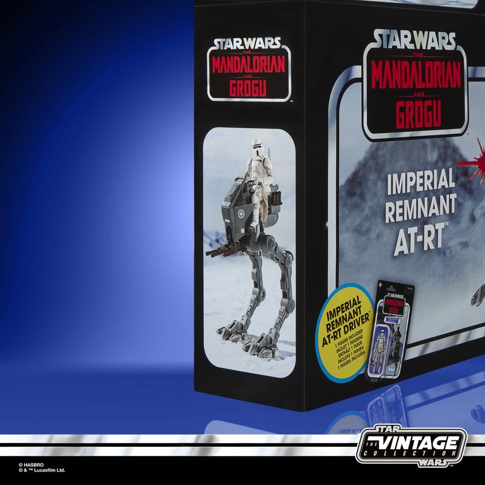 Star Wars The Mandalorian & Grogu Vintage Collection Vehicle Imperial Remnant AT RT Hasbro