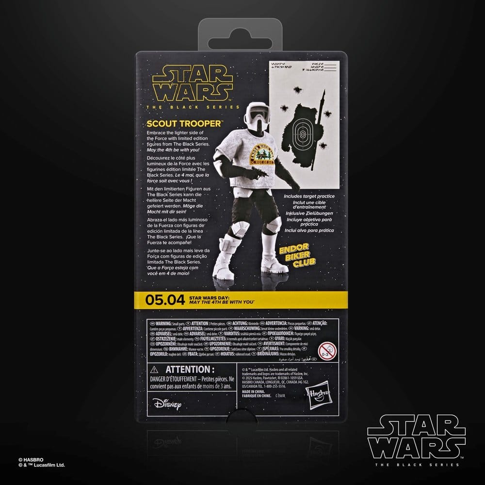 Star Wars Black Series Action Figure Scout Trooper May the 4th Be With You Hasbro