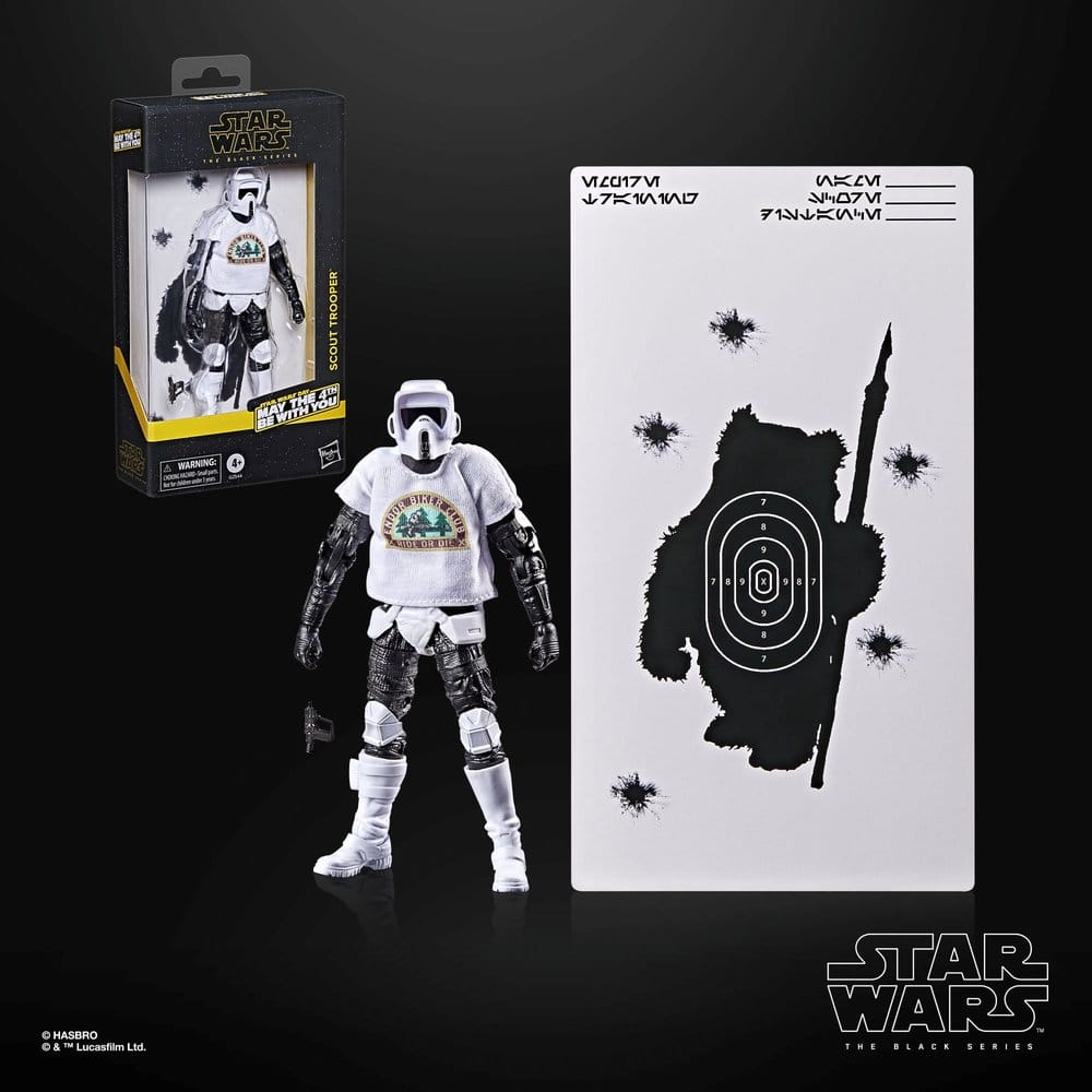 Star Wars Black Series Action Figure Scout Trooper May the 4th Be With You Hasbro