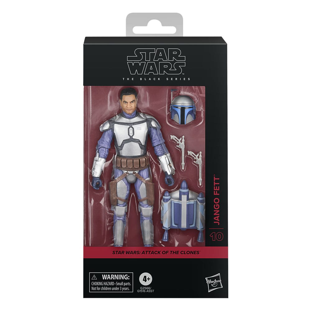 Star Wars Episode II Black Series Action Figure Jango Fett Hasbro