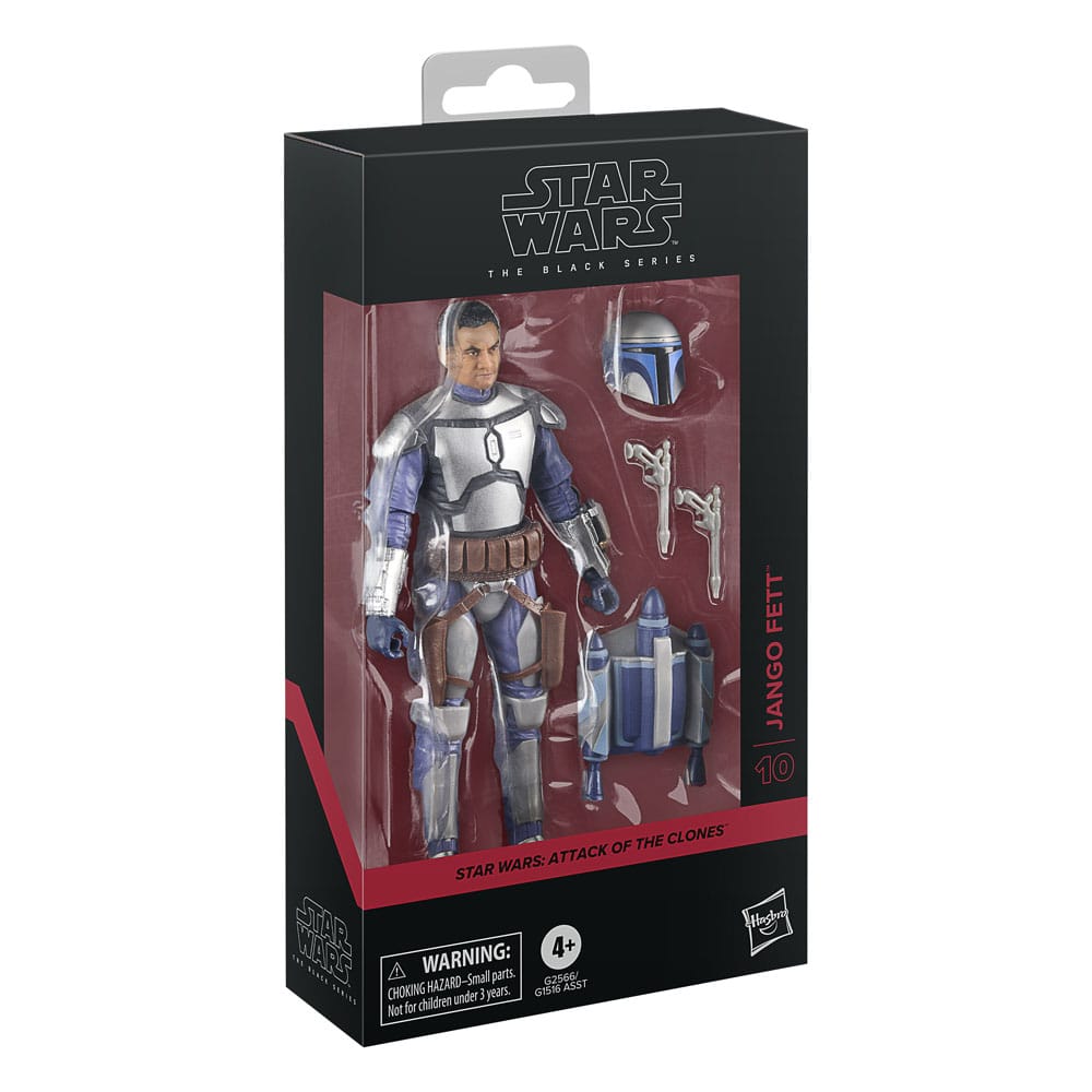 Star Wars Episode II Black Series Action Figure Jango Fett Hasbro