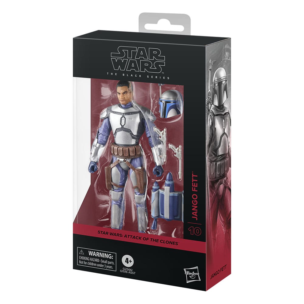 Star Wars Episode II Black Series Action Figure Jango Fett Hasbro