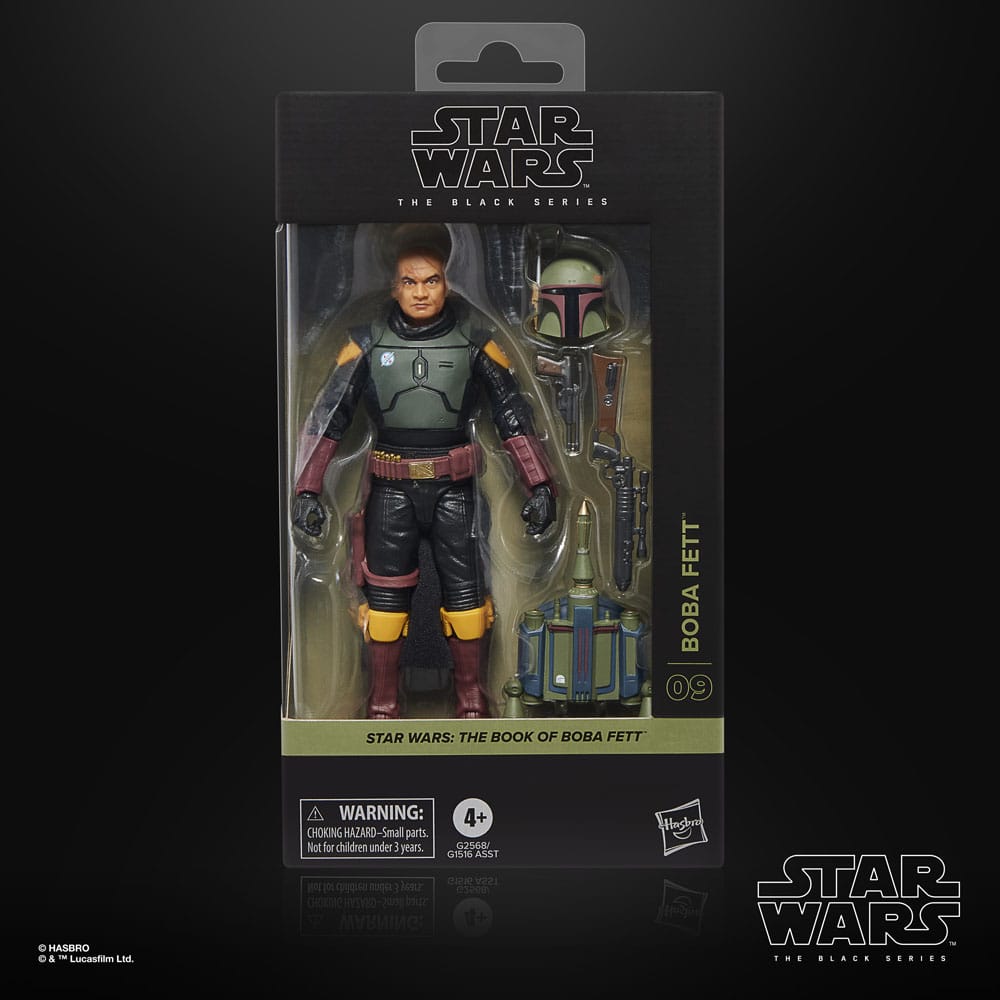 Star Wars The Book of Boba Fett Black Series Action Figure Boba Fett Hasbro