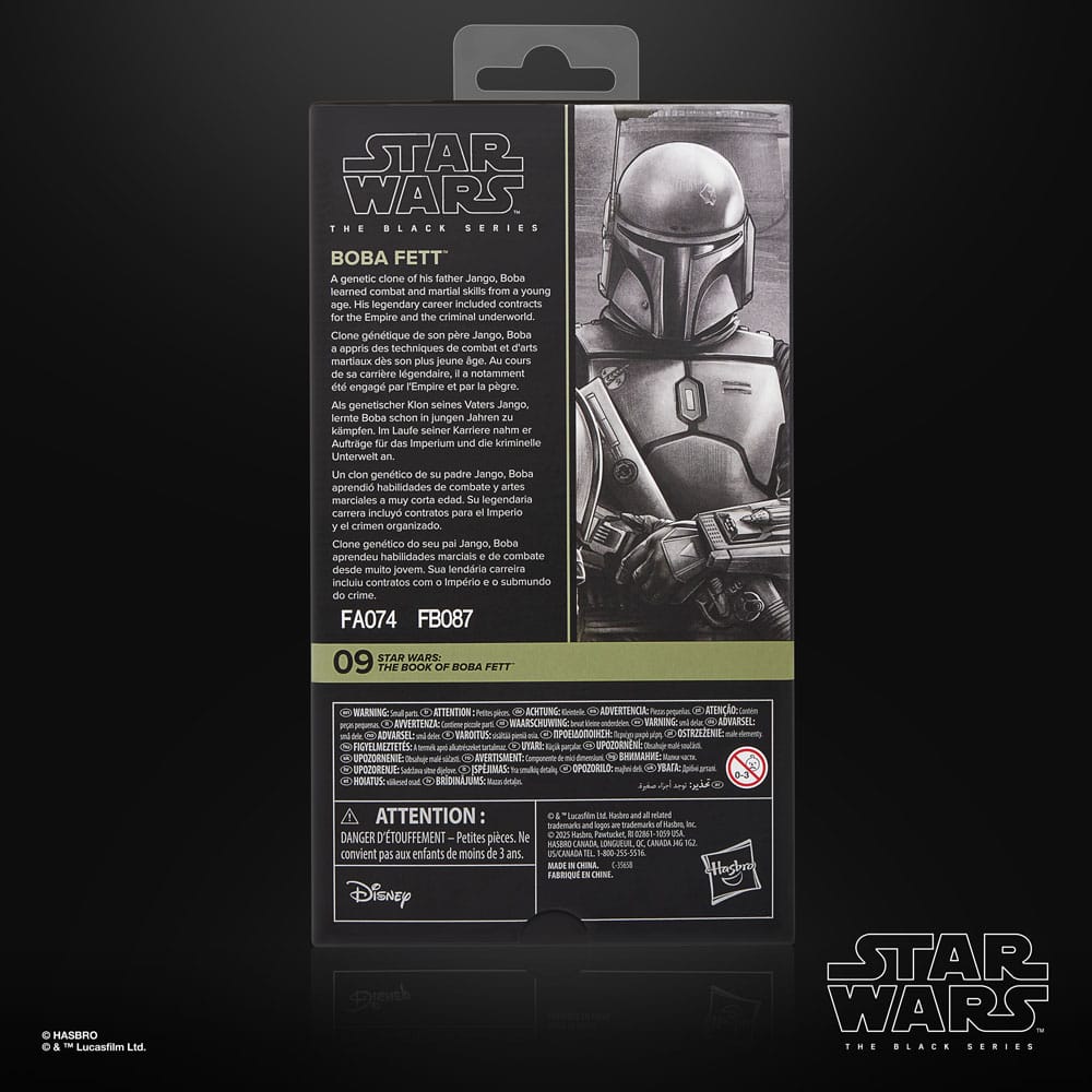 Star Wars The Book of Boba Fett Black Series Action Figure Boba Fett Hasbro