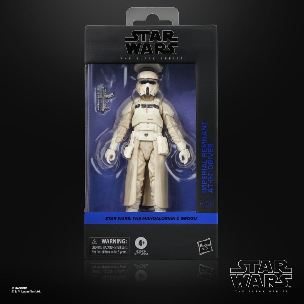 Star Wars The Mandalorian & Grogu Black Series Action Figure Imperial Remnant AT RT Driver Hasbro