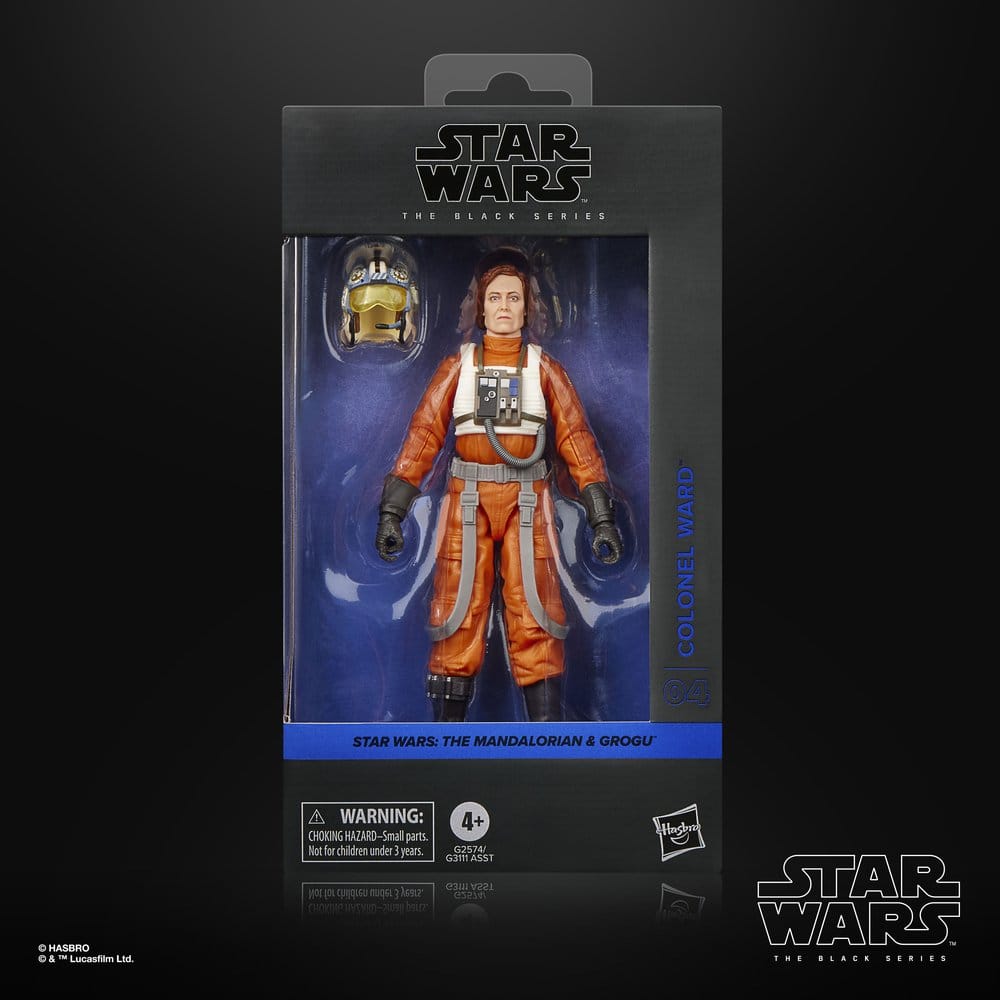 Star Wars The Mandalorian & Grogu Black Series Action Figure Colonel Ward Hasbro
