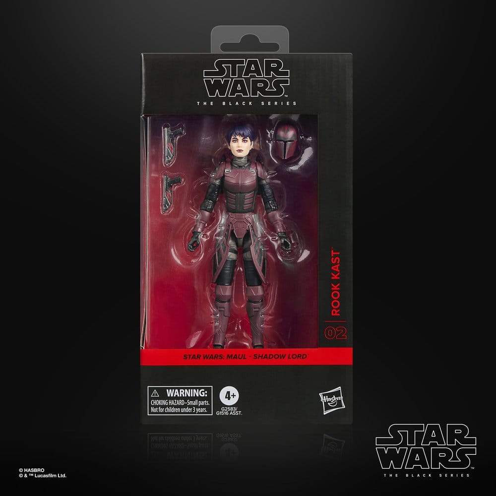 Star Wars Maul Shadow Lord Black Series Action Figure Rook Kast Hasbro