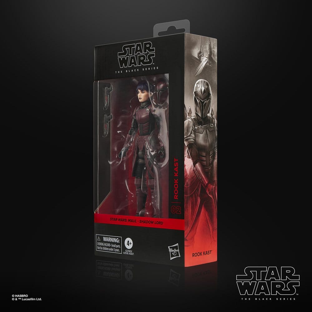 Star Wars Maul Shadow Lord Black Series Action Figure Rook Kast Hasbro