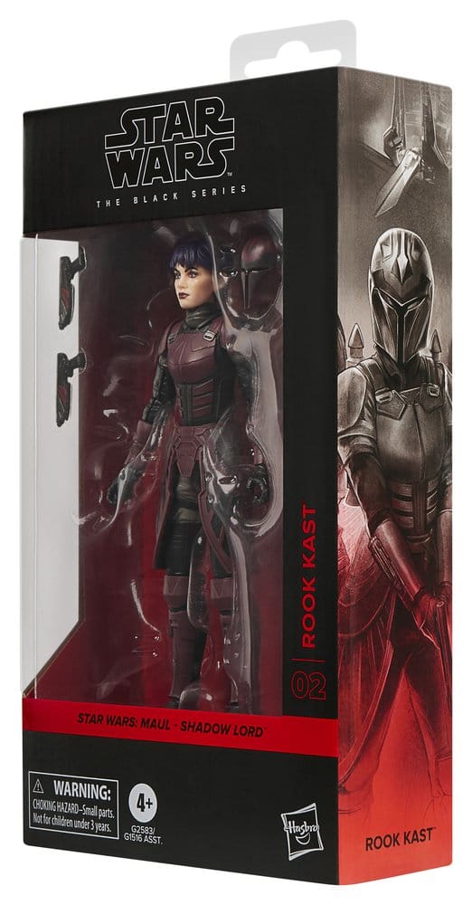 Star Wars Maul Shadow Lord Black Series Action Figure Rook Kast Hasbro