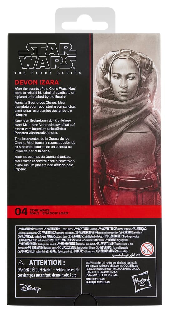 Star Wars Maul Shadow Lord Black Series Action Figure Devon Izara Hasbro