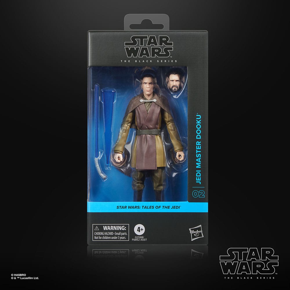 Star Wars Tales of the Jedi Black Series Action Figure Jedi Master Dooku Hasbro