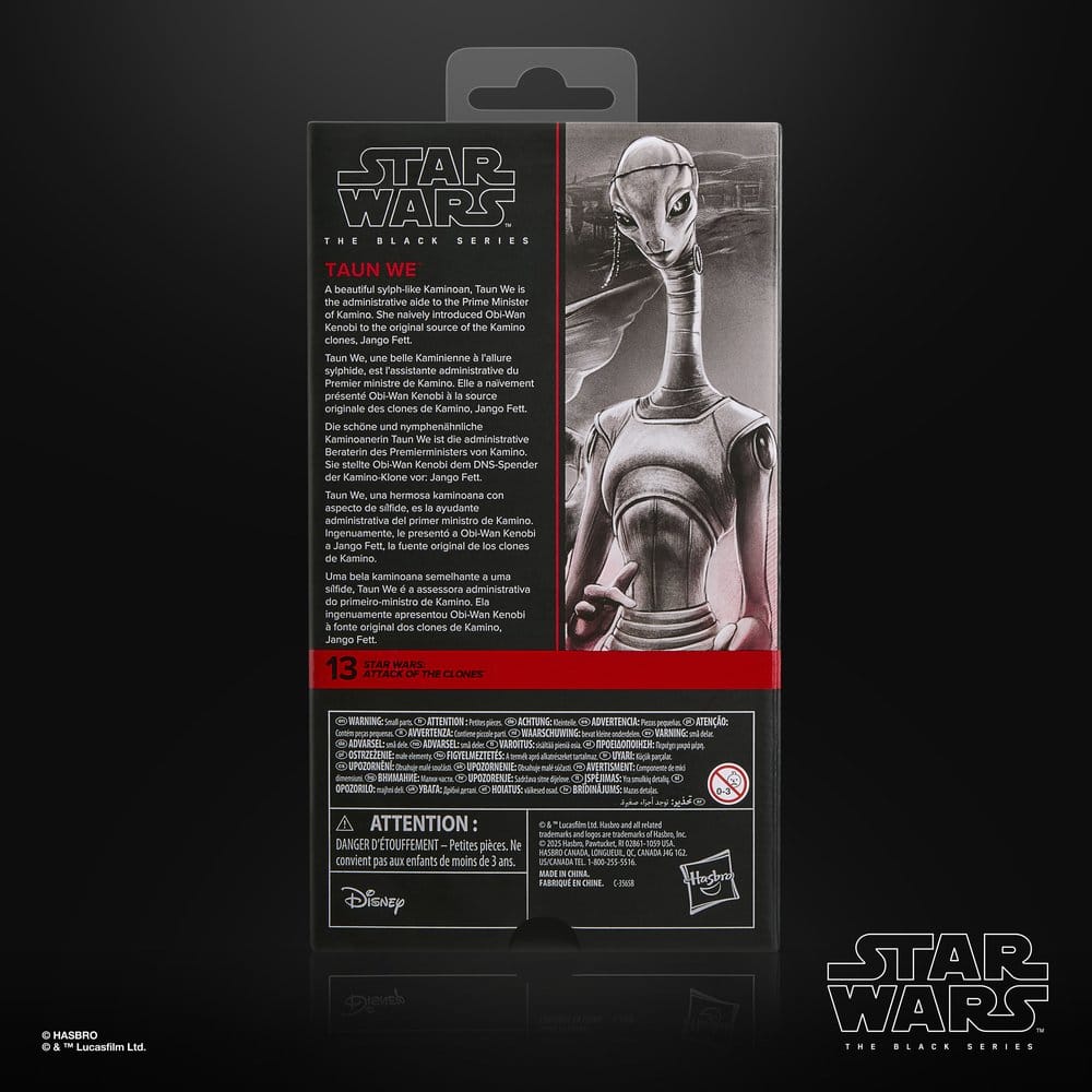 Star Wars Episode II Black Series Action Figure Taun We Hasbro
