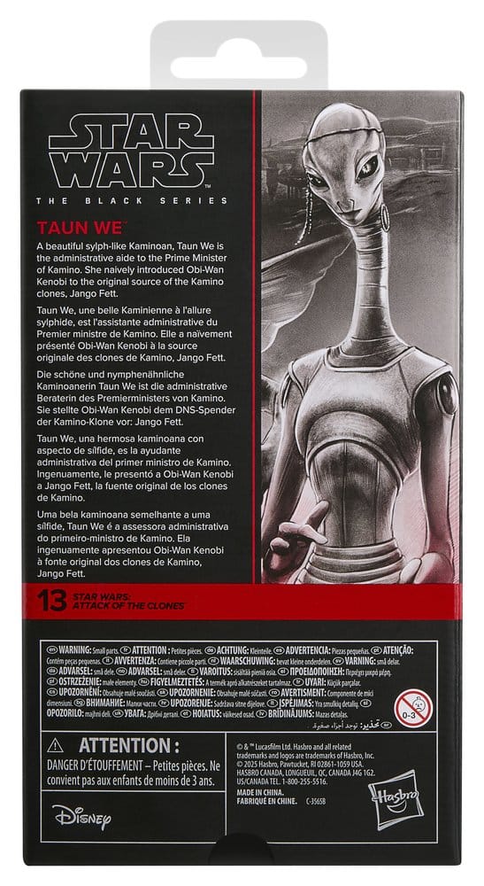 Star Wars Episode II Black Series Action Figure Taun We Hasbro