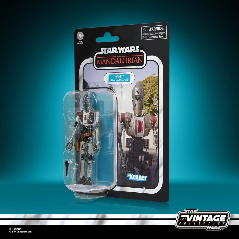 Star Wars The Mandalorian Vintage Collection Action Figure IG 11 Nevarro Marshal Hasbro
