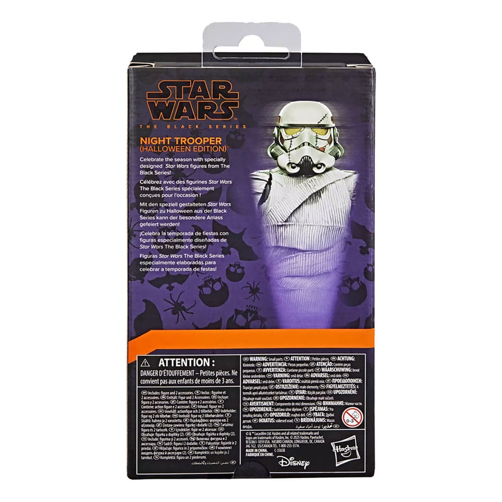 Star Wars Black Series Action Figure Night Trooper Halloween Edition Hasbro