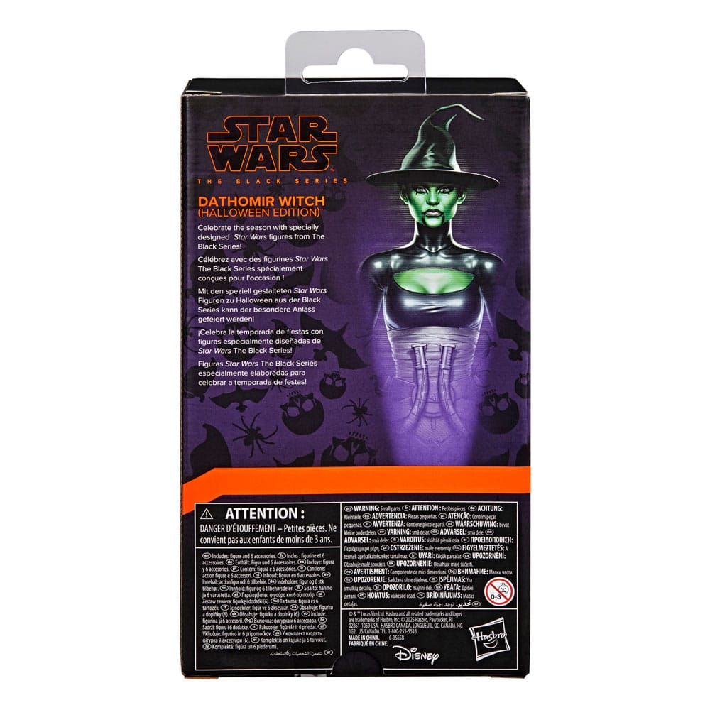 Star Wars Black Series Action Figure Dathomir Witch Halloween Edition Hasbro