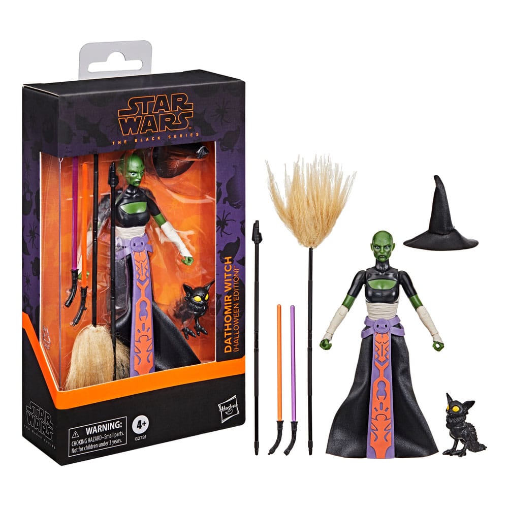 Star Wars Black Series Action Figure Dathomir Witch Halloween Edition Hasbro
