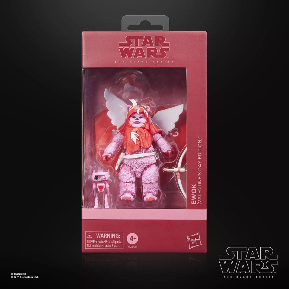 Star Wars Black Series Action Figure Ewok Valentine’s Day Edition Hasbro