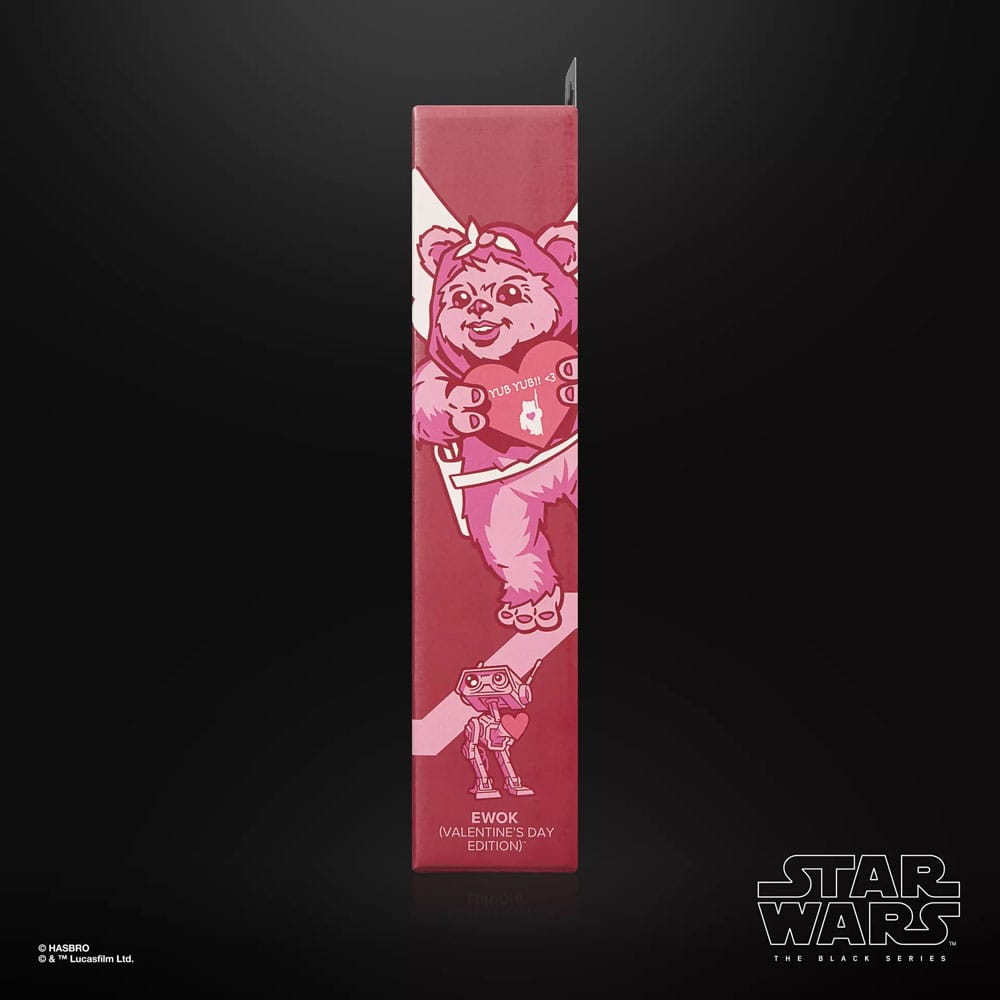 Star Wars Black Series Action Figure Ewok Valentine’s Day Edition Hasbro